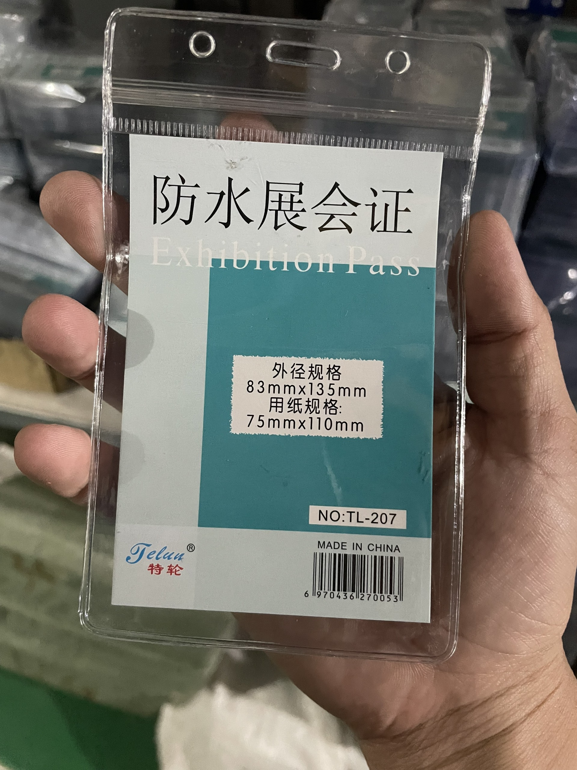 Thẻ đeo - bảng tên - bao đựng thẻ nhựa dẻo