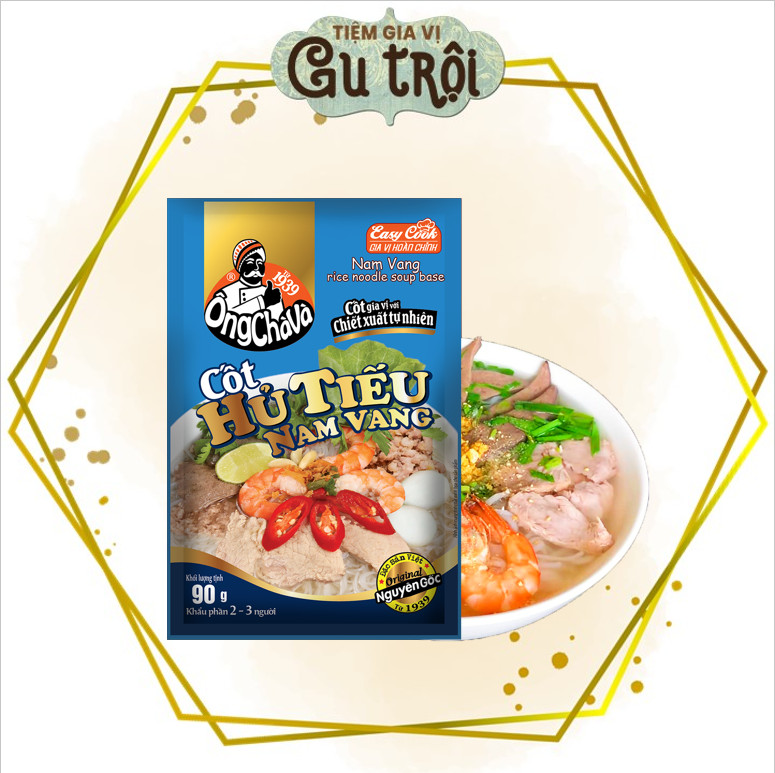 Cốt Hủ Tiếu Nam Vang Ông Chà Và 90gr