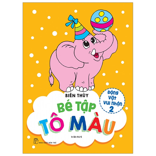 Fahasa - Bé Tập Tô Màu - Động Vật Vui Nhộn (Tập 2) (Tái Bản 2019)