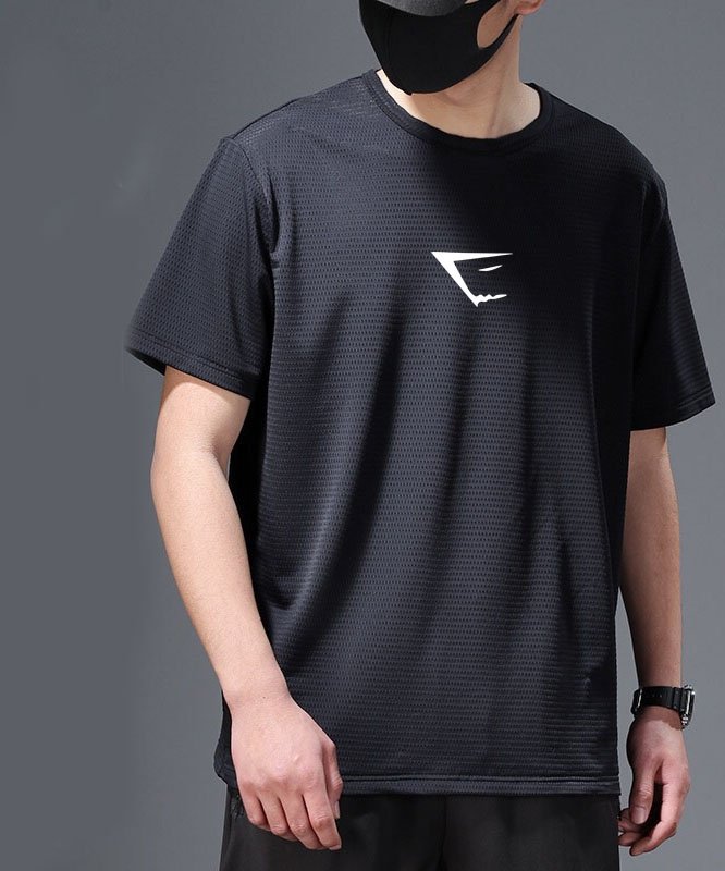 Stee shark reflective CVC unisex T-shirt