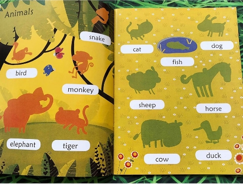 Usborne Sticker Book - 100 First english words