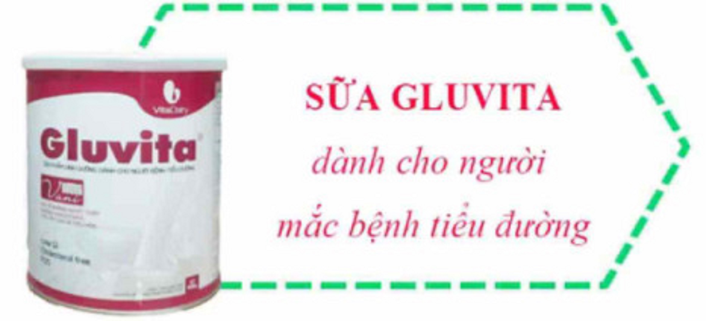 Sữa Gluvita 400g (dinh dưỡng cho người bệnh tiểu đường)