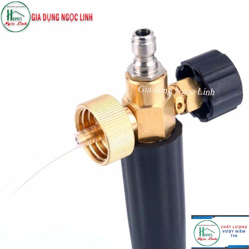 Bình phun bọt tuyết 1L lắp máy rửa xe -B1LĐ