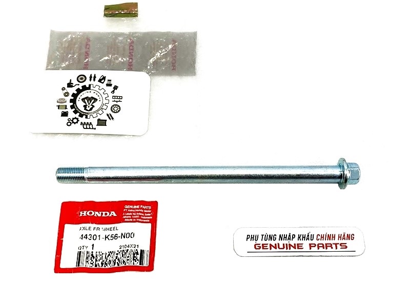 Cốt bánh sonic, winner, gtr 150 chính hãng honda indo 42301k56n00 / 44301k56n00, cốt bánh trước sau
