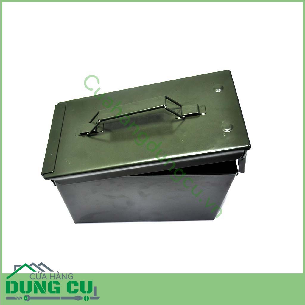 Hộp đựng dụng cụ bằng sắt loại 9 lít