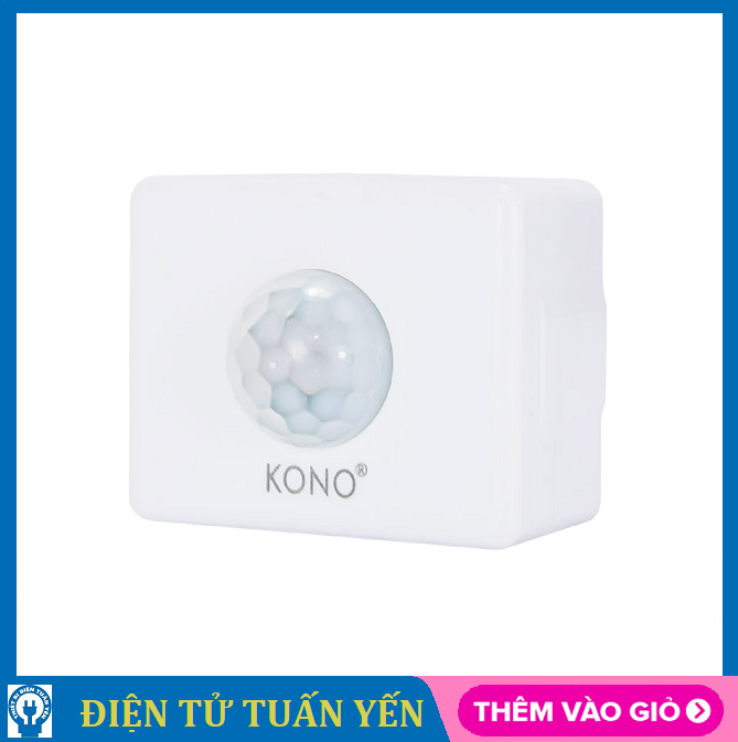 Cảm ứng bật đèn KONO KN-S06 tự động bật tắt khi có người di chuyển - Hàng chính hãng