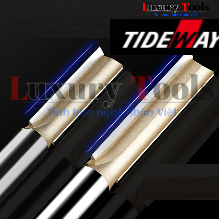 Mũi soi gỗ lấy nền, phay rãnh Tideway dài cao cấp