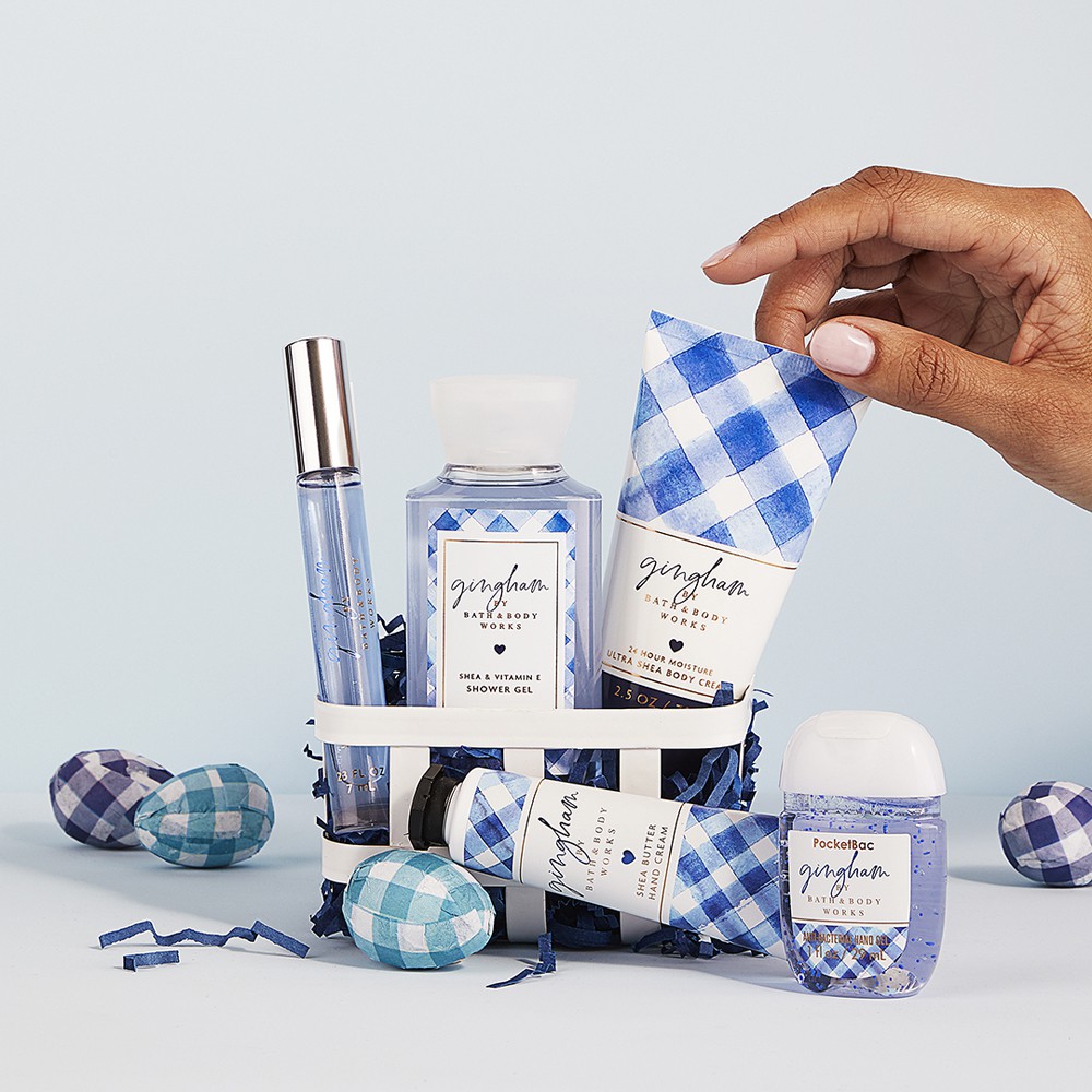 Xịt thơm Có nhũ Bath and Body Works - GINGHAM (30ml-50ml-100ml) +jɥȽÿ08+