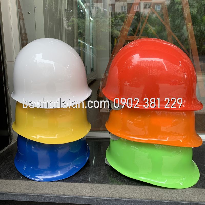 Nón bảo hộ kiểu Nhật - Có xốp chống va đập - 5 màu lựa chọn