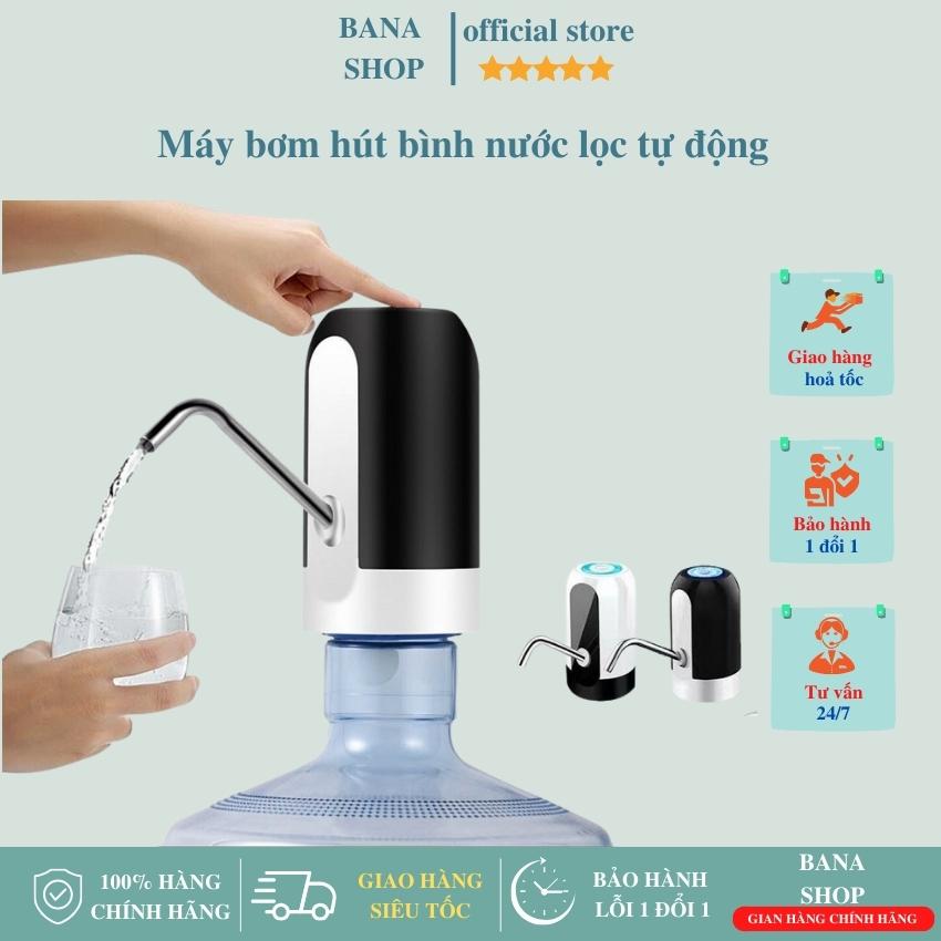 Máy bơm hút bình nước lọc, nước suối chất lỏng tự động có sạc usb, máy hút nước tự động từ bình tiện dụng