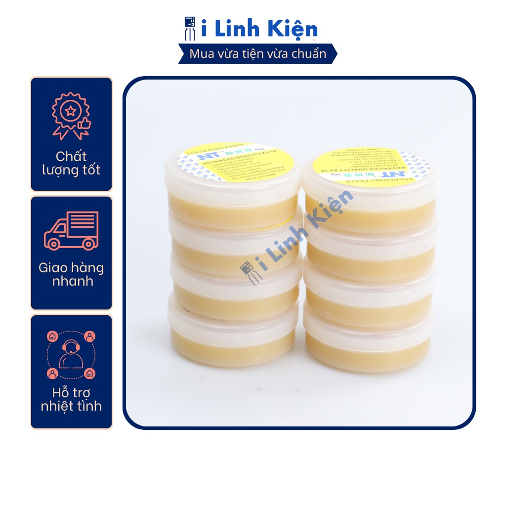 Mỡ hàn thiếc NT chất lượng tốt.