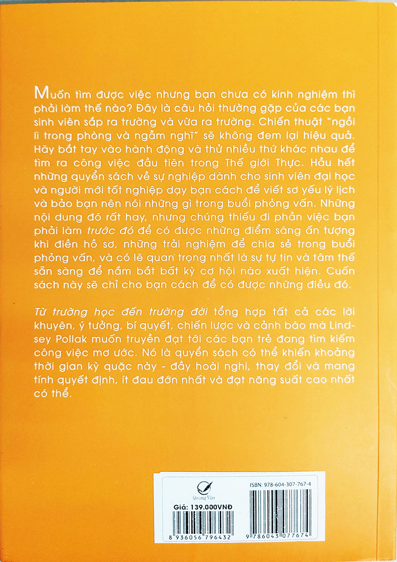 Sách - Từ Trường Học Đến Trường Đời
