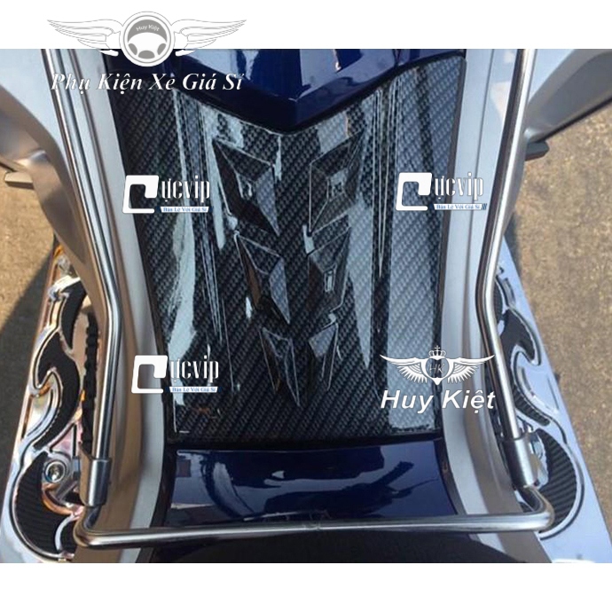 Ốp nắp bình xăng airblade 2016 - 2019 carbon ms1699
