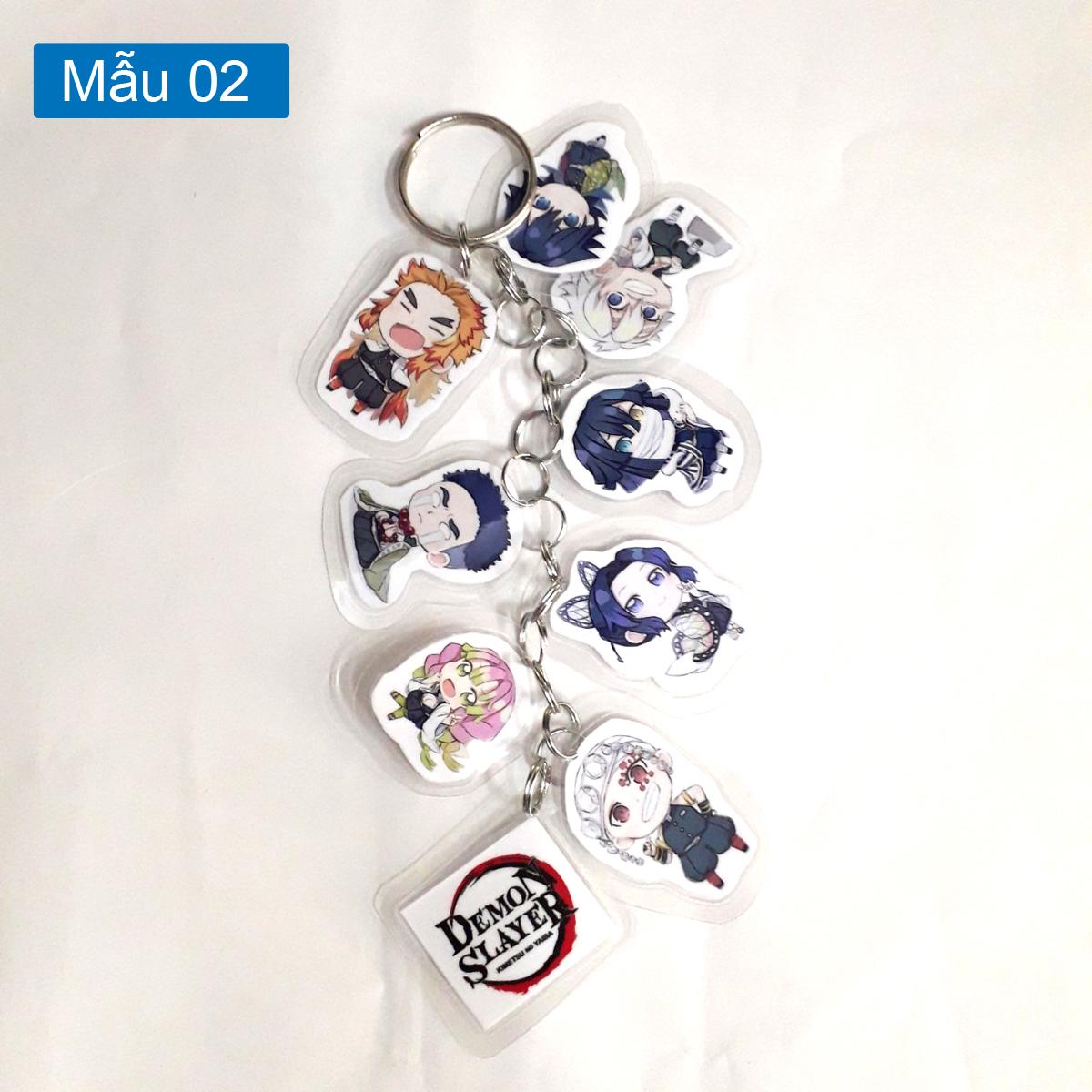 [HCM]Móc khóa dây anime Kimetsu No Yaiba/ Thanh Gươm Diệt Quỷ/ Trụ Cột/ Diệt Quỷ Cứu Nhân