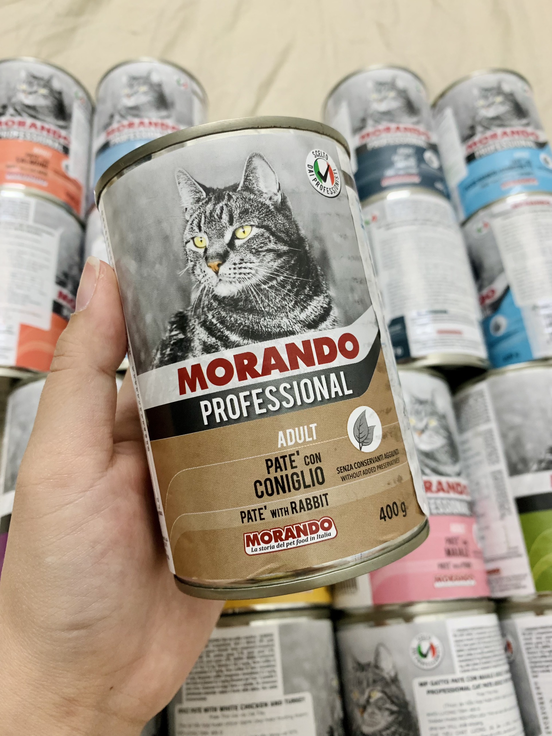Pate Mèo Morando Miglior Gatto Lon 400g Từ Ý