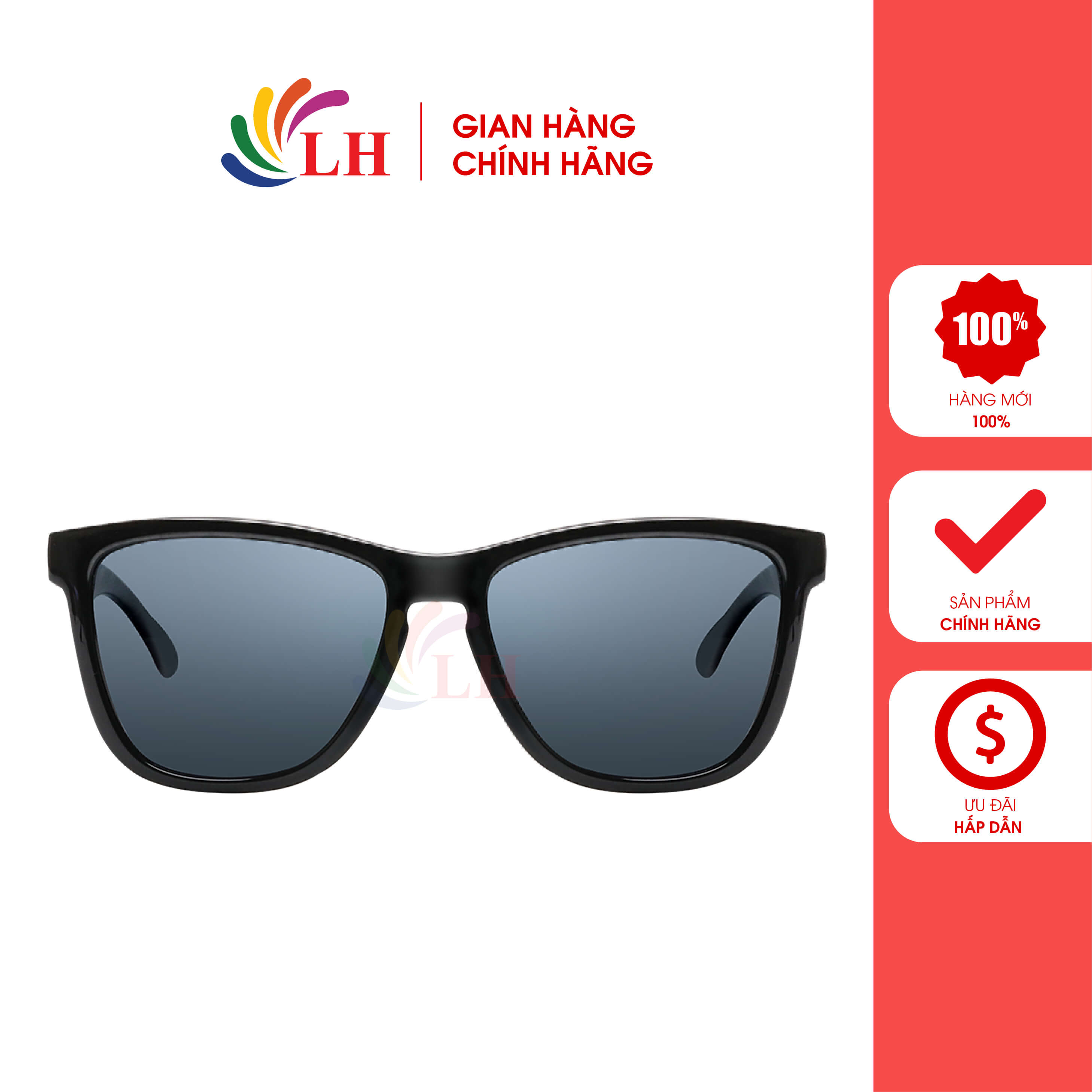 Mắt kinh thời trang chống tia UV Xiaomi DMU4051TY TYJ01TS - Gọng kính nhựa cao cấp, đệm mũi vừa vặn, ngăn tia UV, bảo vệ mắt