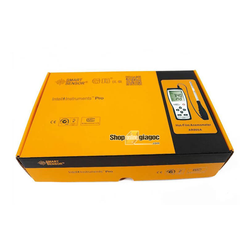 [HCM]Máy đo tốc độ lưu lượng nhiệt độ gió Smart Sensor AR866A