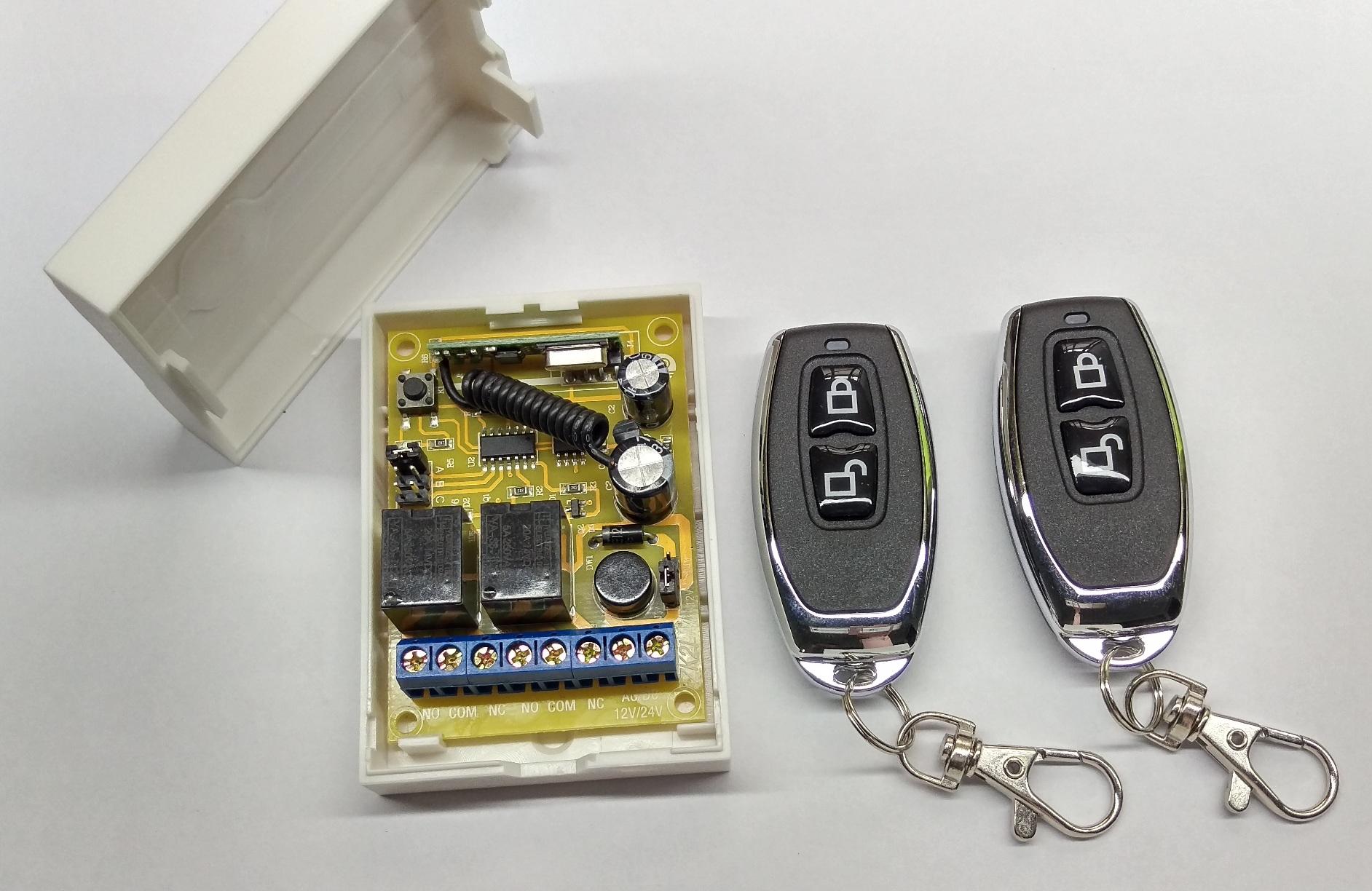 Combo mạch điều khiển từ xa 200m chống nước (2 remote)
