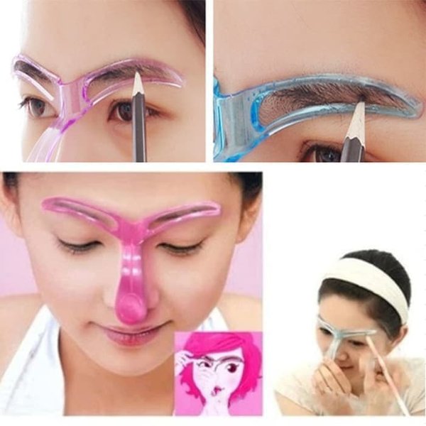 Khuôn vẽ lông mày chữ T giá rẻ tiện dụng -Finger