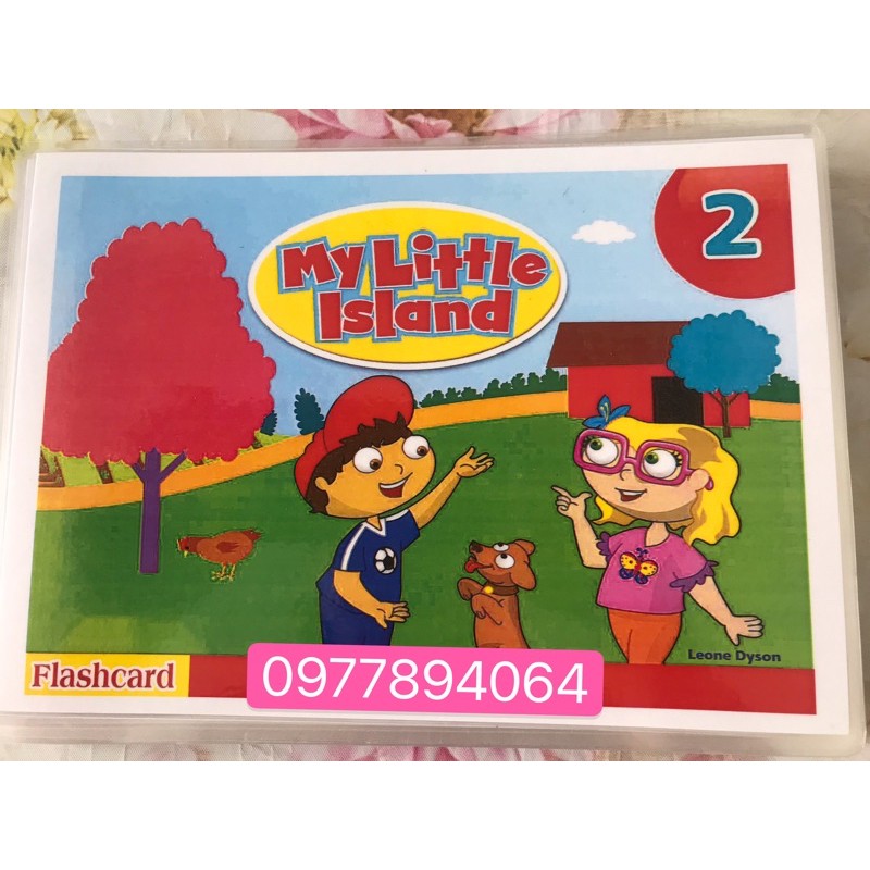 Thẻ flashcards my little island 1-2-3