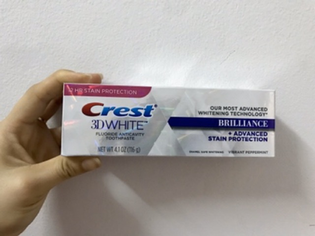 Kem Đánh Răng Crest 3D White 116GrCrest Hồng