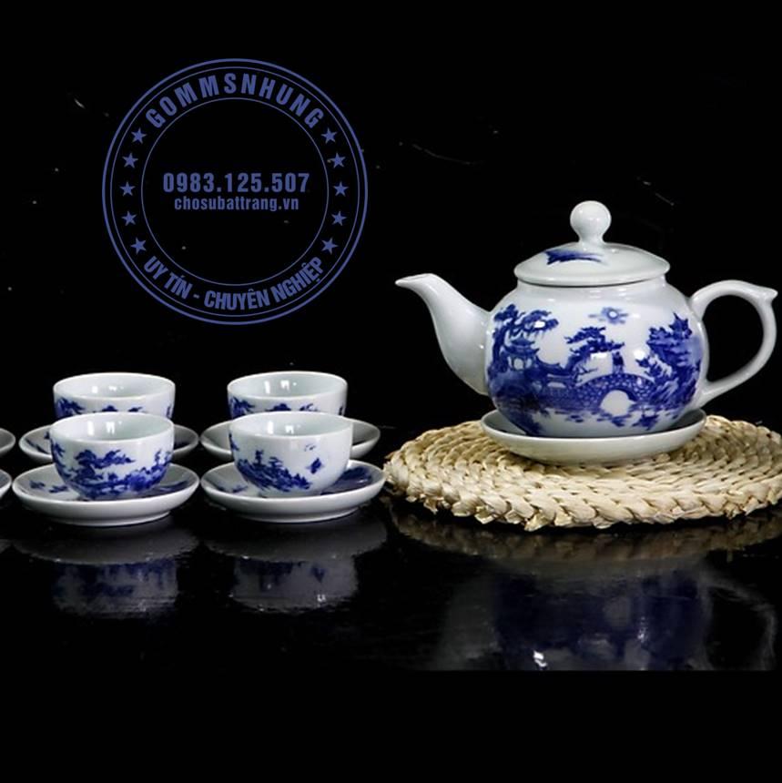 Bộ ấm chén trường thọ nhỏ xinh