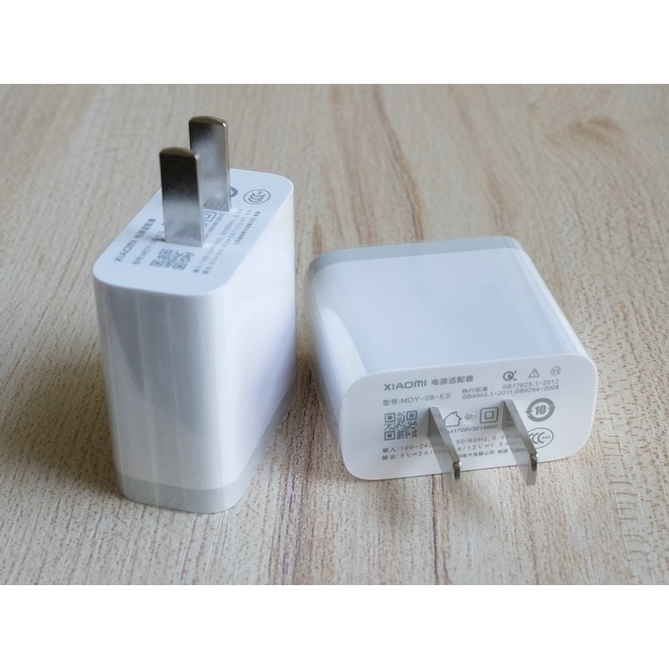 Củ / Cáp sạc Xiaomi Quick Charge 3.0, 5V-3A - 9V/2A - 12V/1.5A (18W)