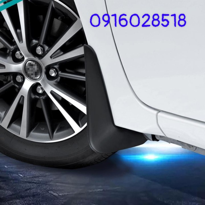Bộ 4 chắn bùn xe honda civic 2007 2008 2009 2010 2011 , nhựa dẻo, hàng loại dày
