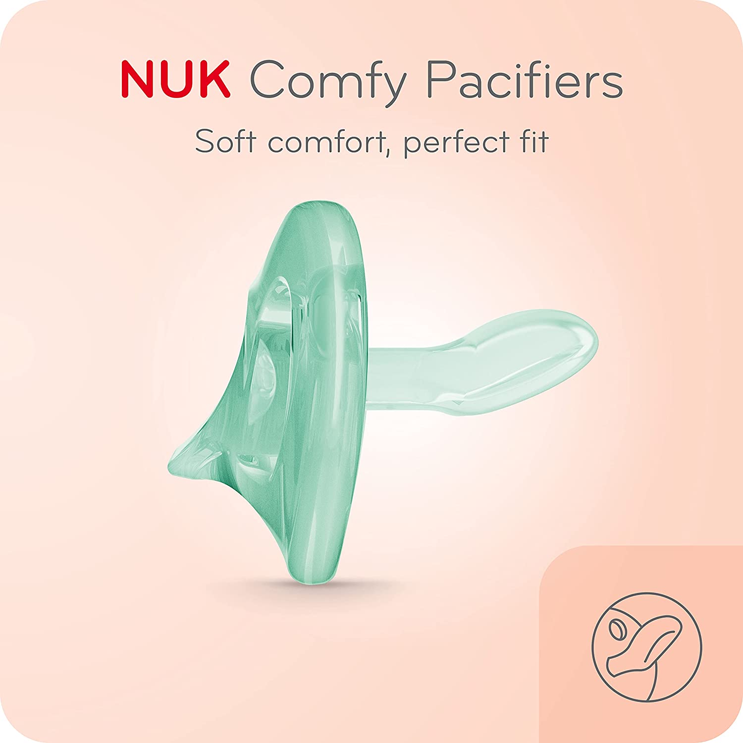 Ti ngậm NUK Pacifiers cho bé 0-6 tháng