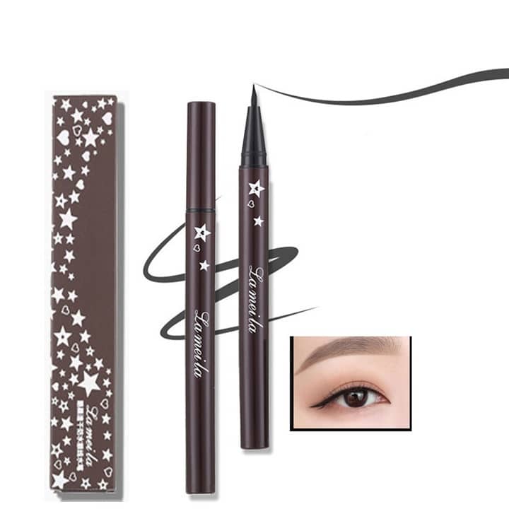 [HCM]Bút Kẻ Viền Mắt Eyeliner Đầu Cọ Mềm Không Lem Trôi