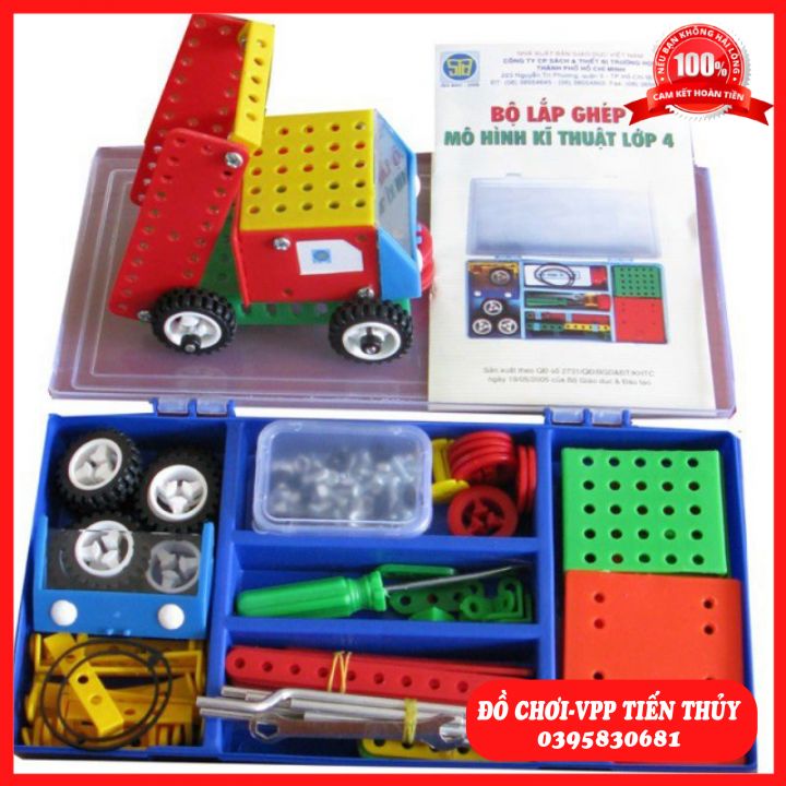 Bộ lắp ghép mô hình kỹ thuật lớp 5 MIC