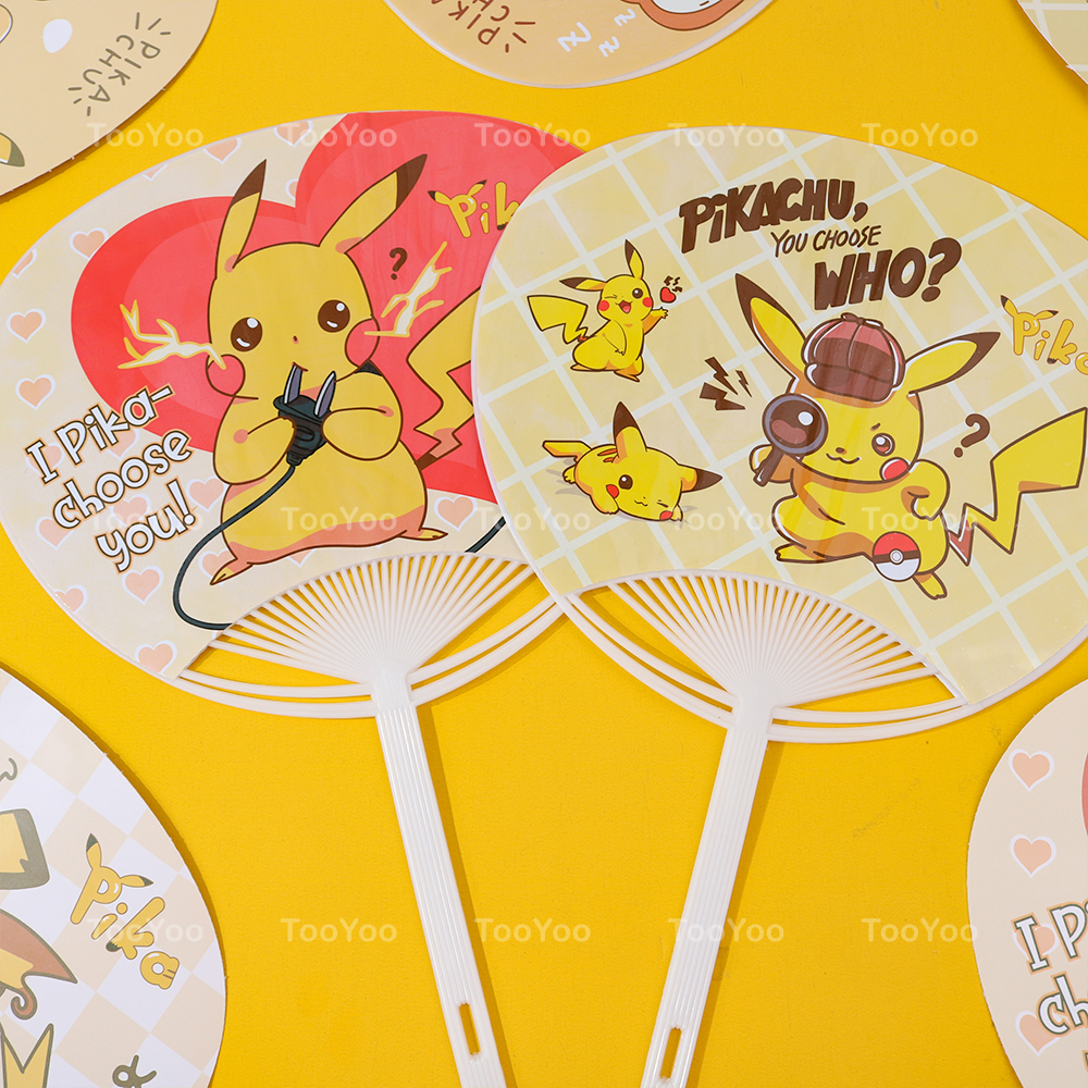 Quạt cầm tay Pikachu dễ thương cute PK0116
