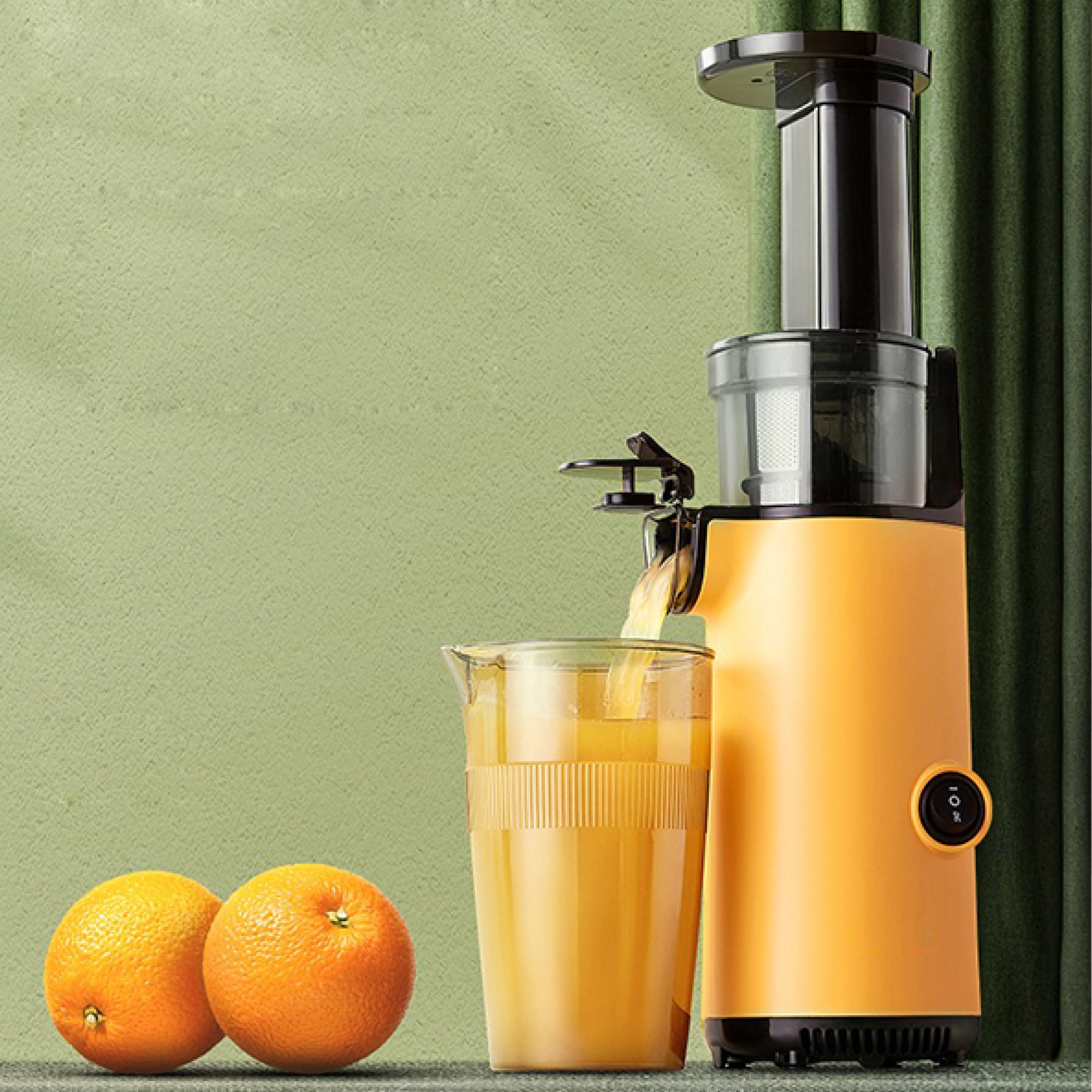 Máy ép chậm SnapBee SK-202VN 130 W - Xanh/ Vàng