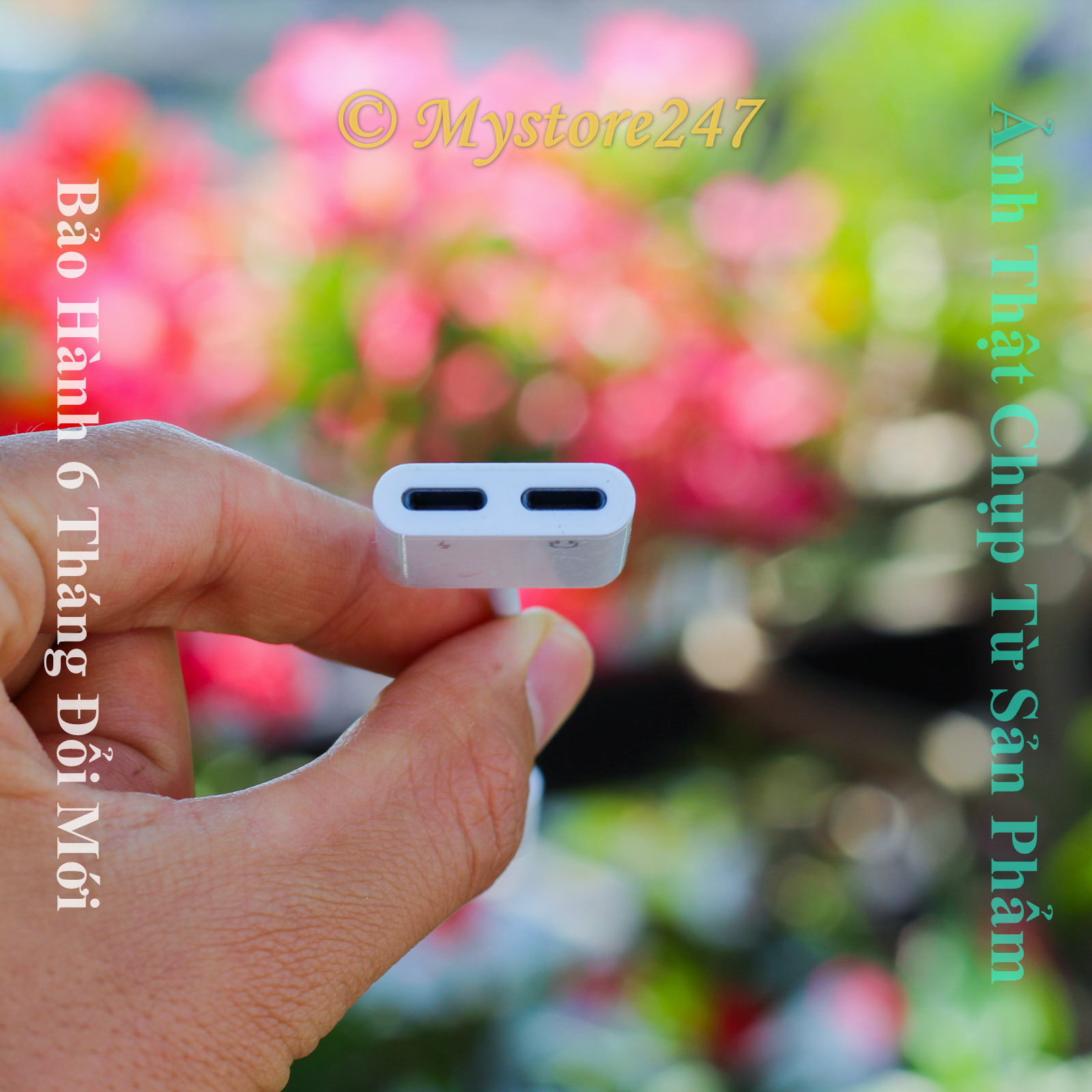 [HCM]CÓ MIC NGHE GỌI CHƠI GAME Jack Chuyển Đổi dành cho Ip 2 Đầu Ra Tai Nghe Và Sạc Lingting Dùng Cho Các Máy Ip 7/8 X/XS tới 11/12 Pro Max Bảo Hành 6 Tháng. Mystore247