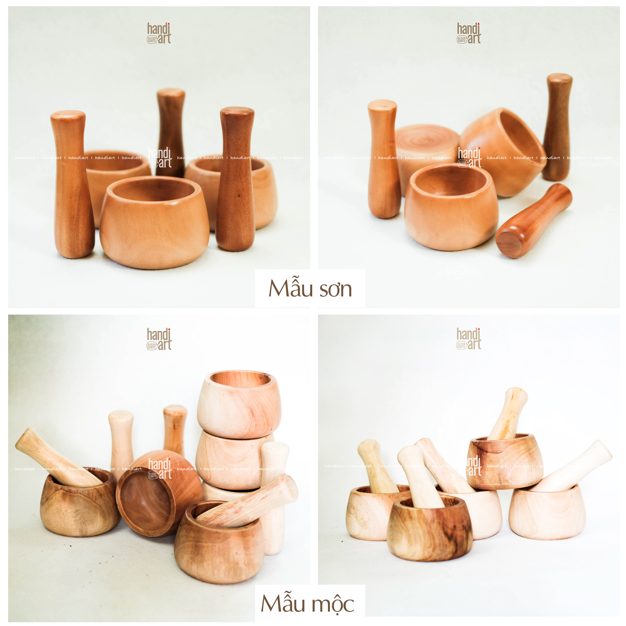 Mortar pestle Wood modern-mortar pestle