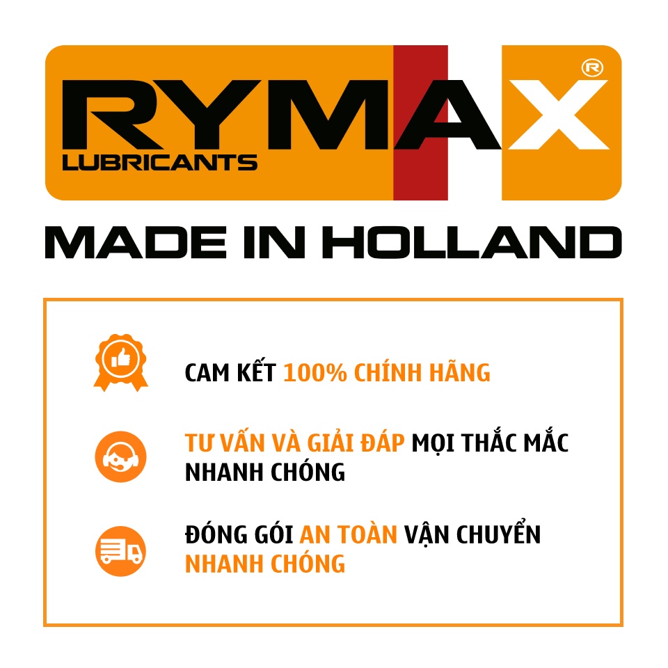 Dầu nhớt xe số Rymax Motrax 4T SS 10W/40 (0.8L-1L)
