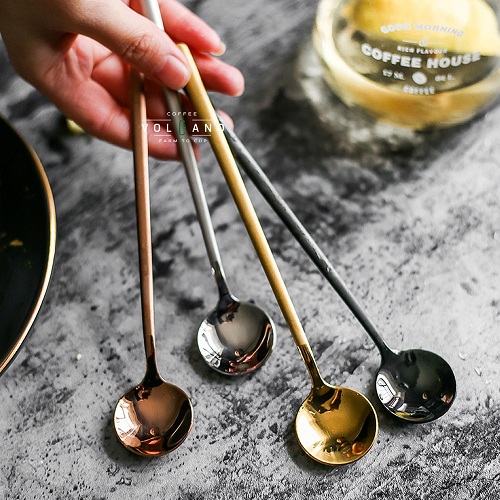 [Hcm]Stainless Steel Coffee Spoon 17cm