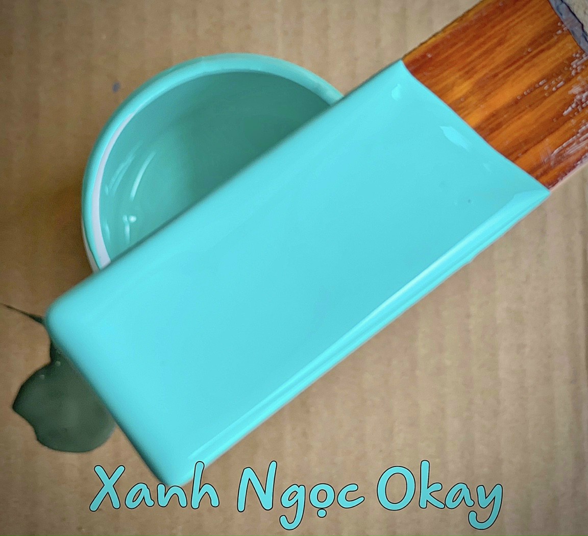 Sơn chậu cảnh Okay cao cấp bền màu.