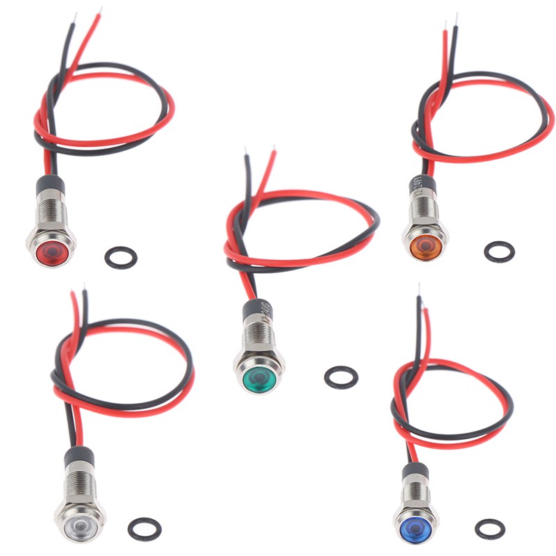 Đèn Led Cảnh Báo Chống Nước 5mm 24v 220v