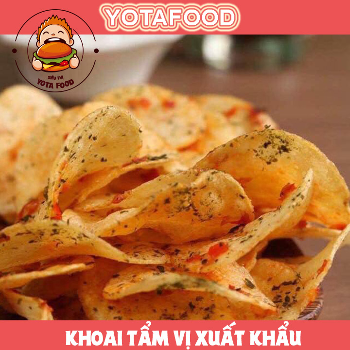 Khoai lang sấy tẩm gia vị ( Giòn ngon - đậm vị ) - 500Gr