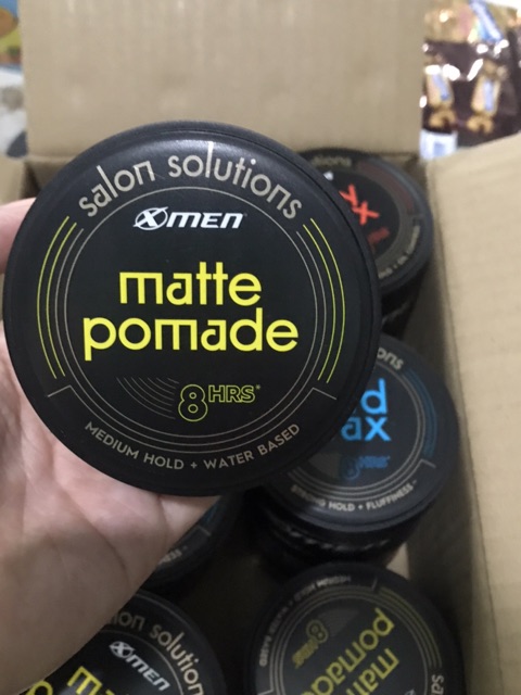 Sáp Vuốt Tóc XMen Salon Solution Clay Wax/ Matte Pomade/ Hard Wax