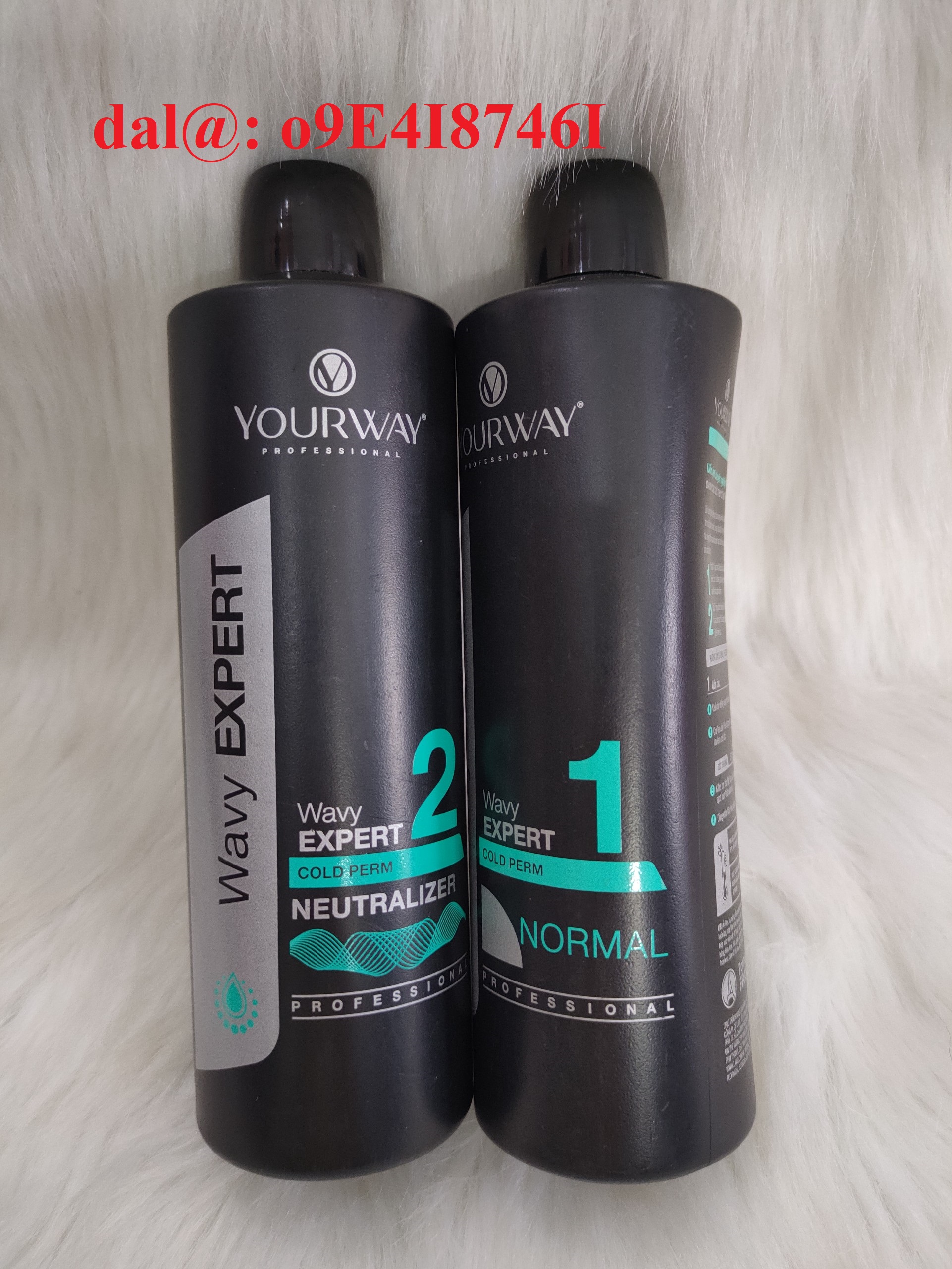 1 Cặp uốn lạnh Yourway 500ml Nomal dành cho tóc thường