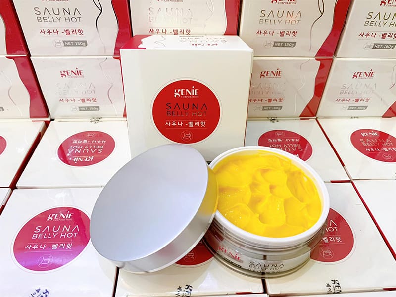 Kem Massage Tan Mỡ Genie Sauna Belly Hàn Quốc