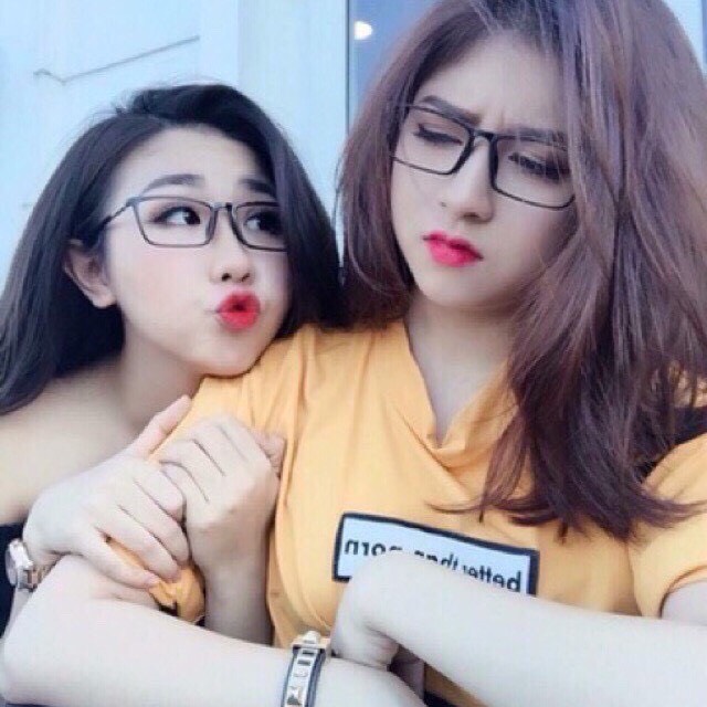 Mắt kính thời trang unisex Ah154 gọng giả cận dẻo tata nam nữ đẹp