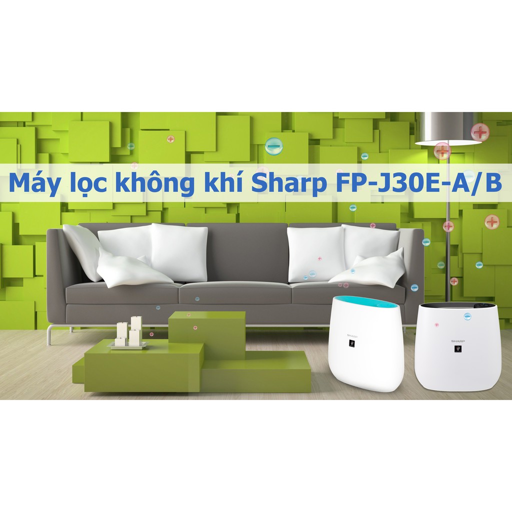 Máy lọc không khí Sharp FP-J30E-B (23m²)