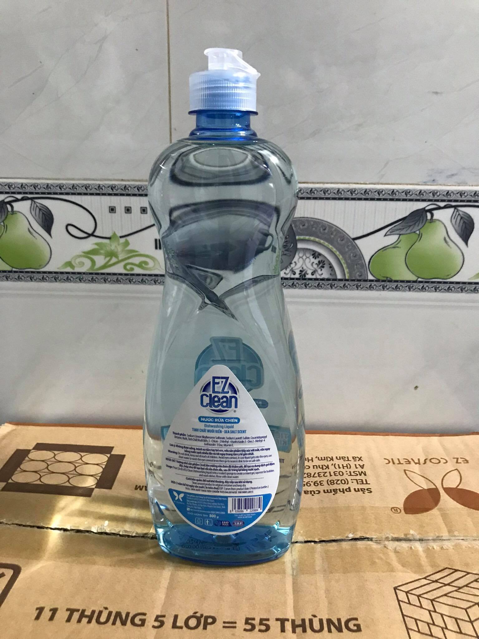 NƯỚC RỬA CHÉN KHÔNG MÀU EZ CLEAN MUỐI BIỂN