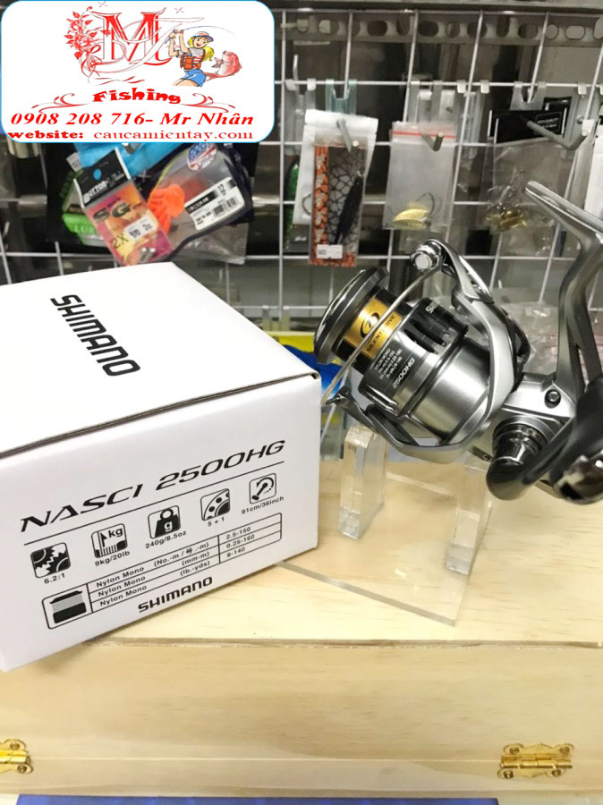 Máy Câu Đứng Shimano Nasci Mẫu 2021