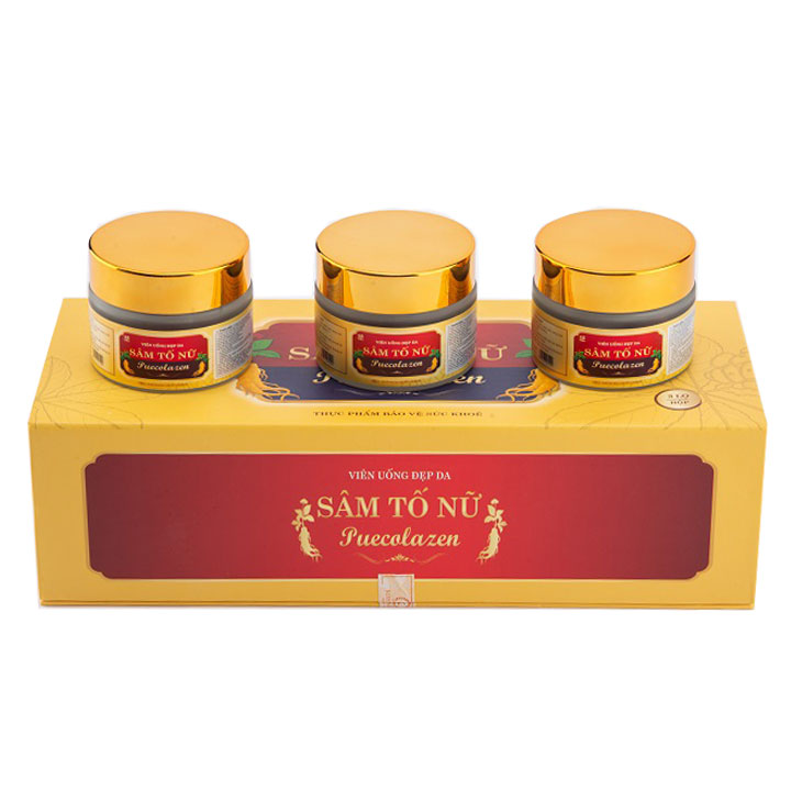 Combo 3 Sâm tố nữ Puecolazen