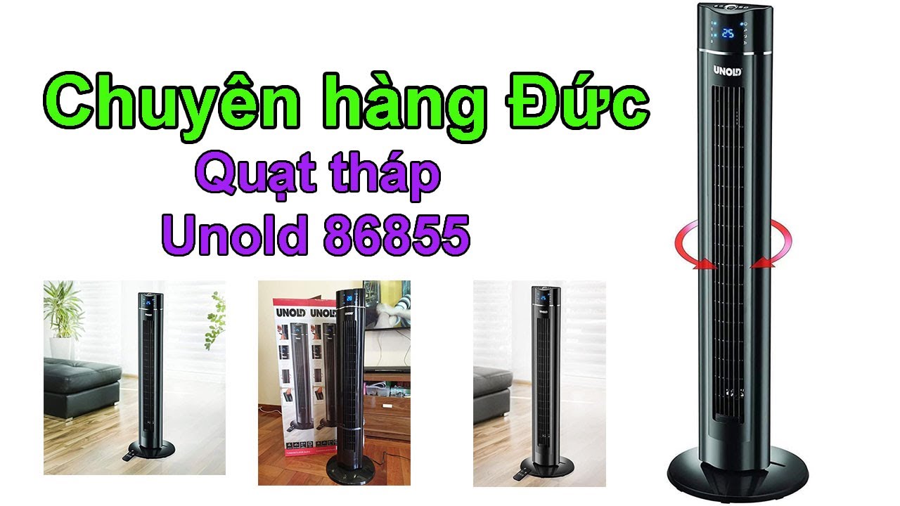 Quạt Tháp Unold 86855, Công Suất 60W