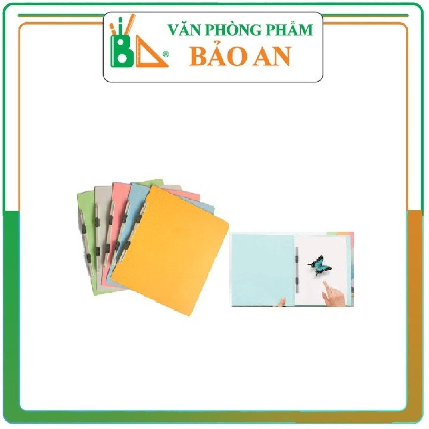 Bìa acco giấy plus a4 s78 0021n - văn phòng phẩm bảo an